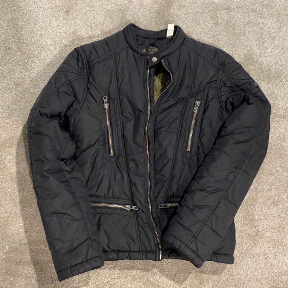 Diesel coat moto style